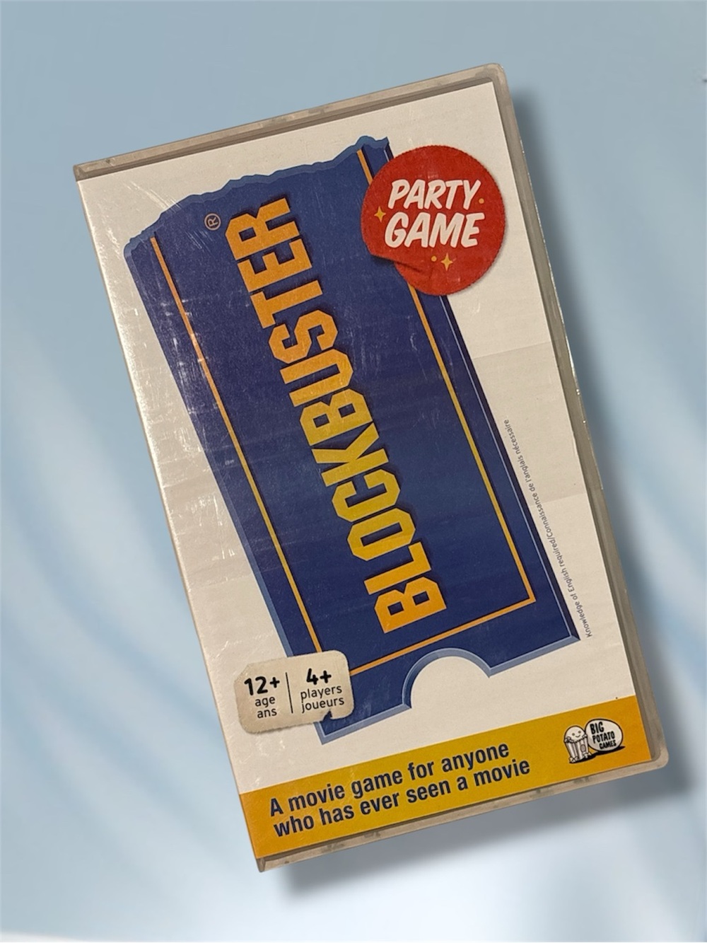 Blockbuster Party Game Trivia Board Game Complete Big Potato Games